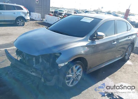 2015 Nissan Sentra Sr из США, поврежденный, VIN 3N1AB7AP9FY372876